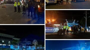 Polres Tanah Karo Patroli Stasionwr Cegah Gangguan Kamtibmas Dalam Ops Pekat Toba 2025 