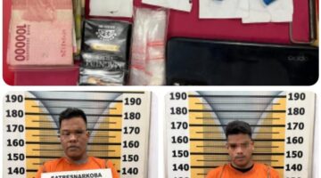 Satresnarkoba Polres Tebingtinggi Gagalkan Peredaran Sabu, Dua Terduga Pengedar Diamankan