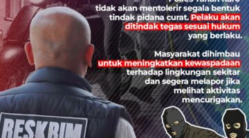 Polres Tanah Karo Tegaskan Komitmen Berantas Tindak Pidana Curat