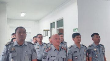 Rutan Kaba”njahe Apel Bersama Menteri Imipas, Tekankan Pentingnya Integritas”