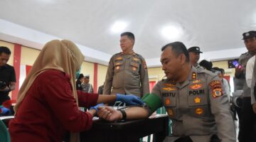 Jelang Hari Bhayangkara ke-79, Polres Bulukumba Gelar Bakti Kesehatan Donor Darah
