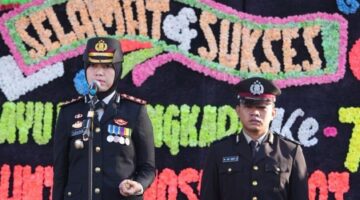 Upacara hingga Doorprize, Polres Pelabuhan Makassar Rayakan Bhayangkara ke-79 Penuh Keakraban